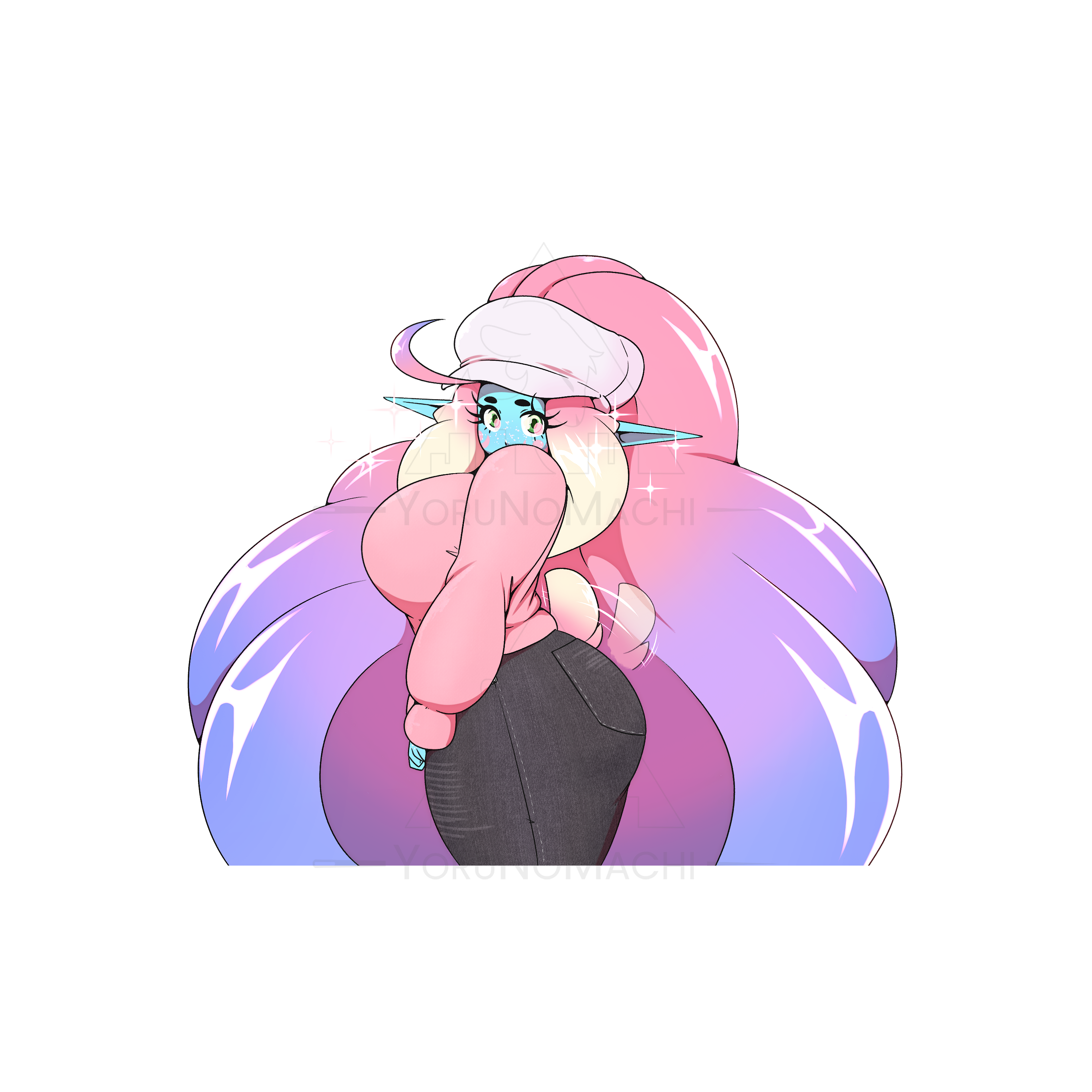 Cy Wag Sticker